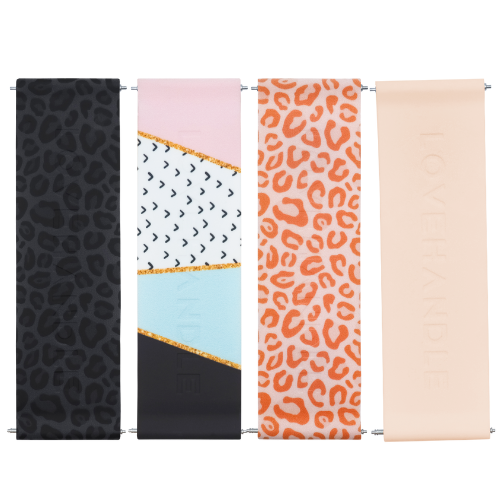 PRO Strap Bundle - Black Leopard, Kaleidoscope, Nude Leopard, Vanilla Cream