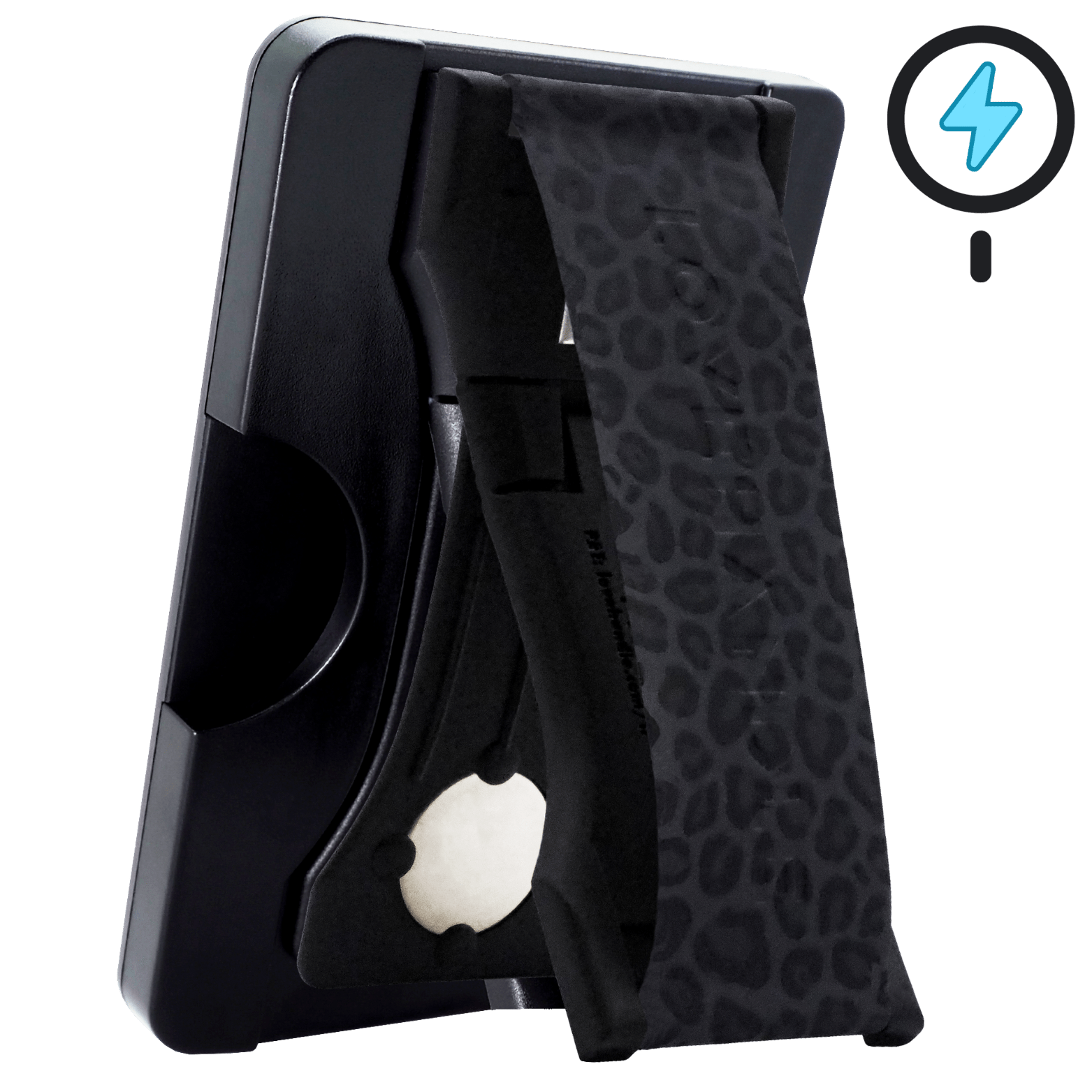 Paquete de billetera PRO para MagSafe: leopardo negro