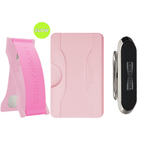 PRO Wallet for MagSafe Bundle - Bubblegum Pink Glow - LoveHandle