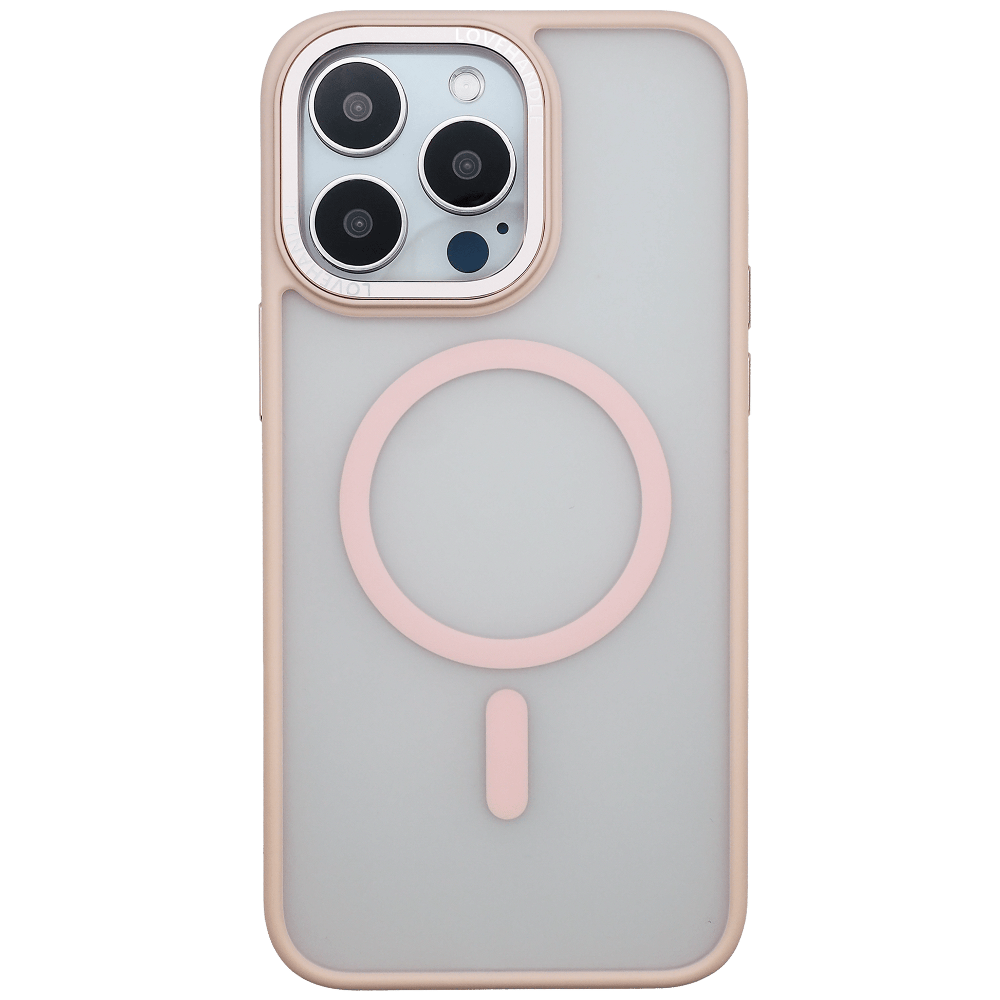 iPhone Case - Powder Pink LoveHandle iPhone Case - Powder Pink LoveHandle