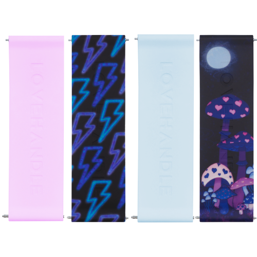PRO Strap Bundle - Lavender Glow, Lightning Storm, Frosty Blue Glow, Midnight Mushrooms
