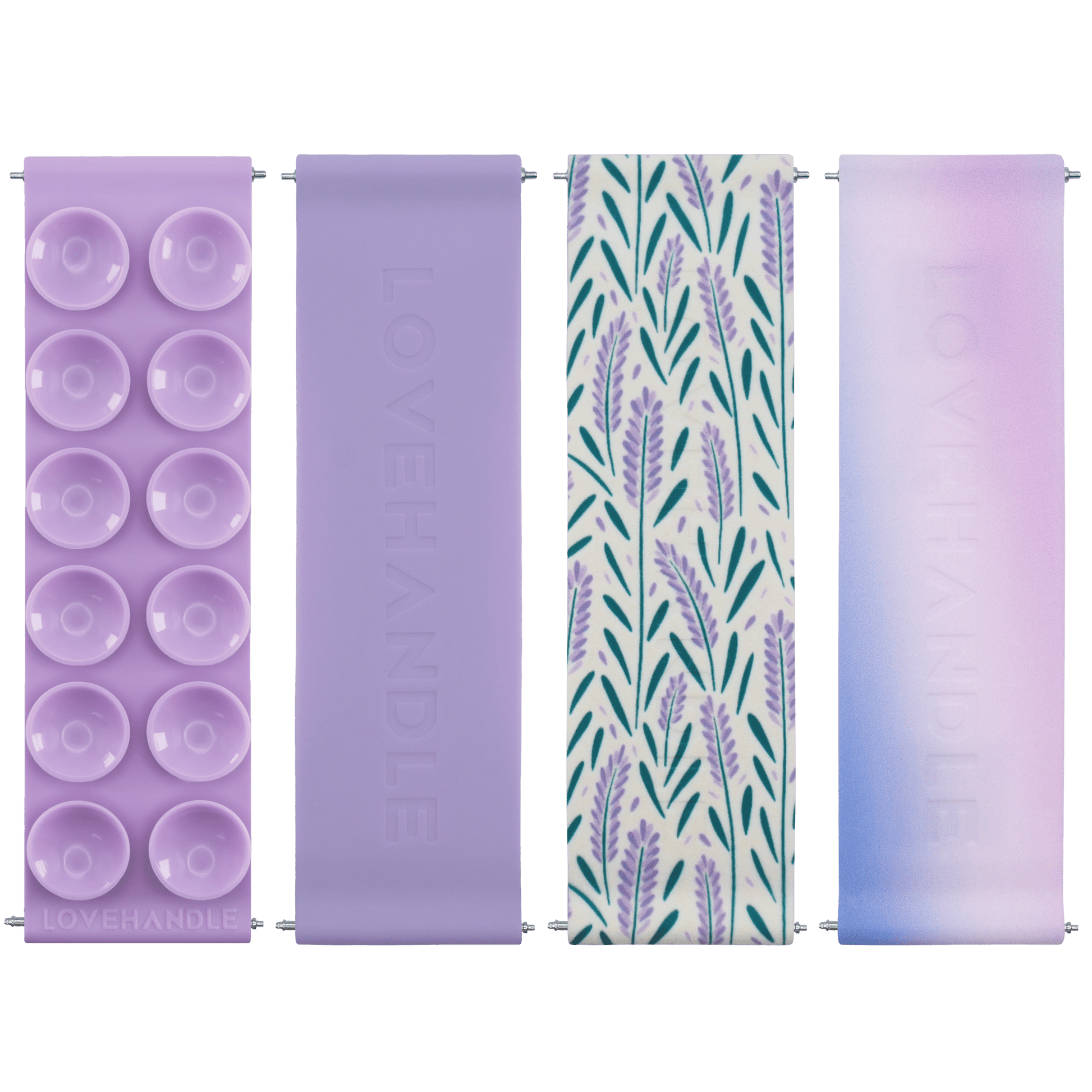 PRO Strap Bundle - Lavender Suction Bloom