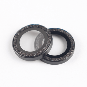 Camera Lens Protector - Black Glitter - LoveHandle