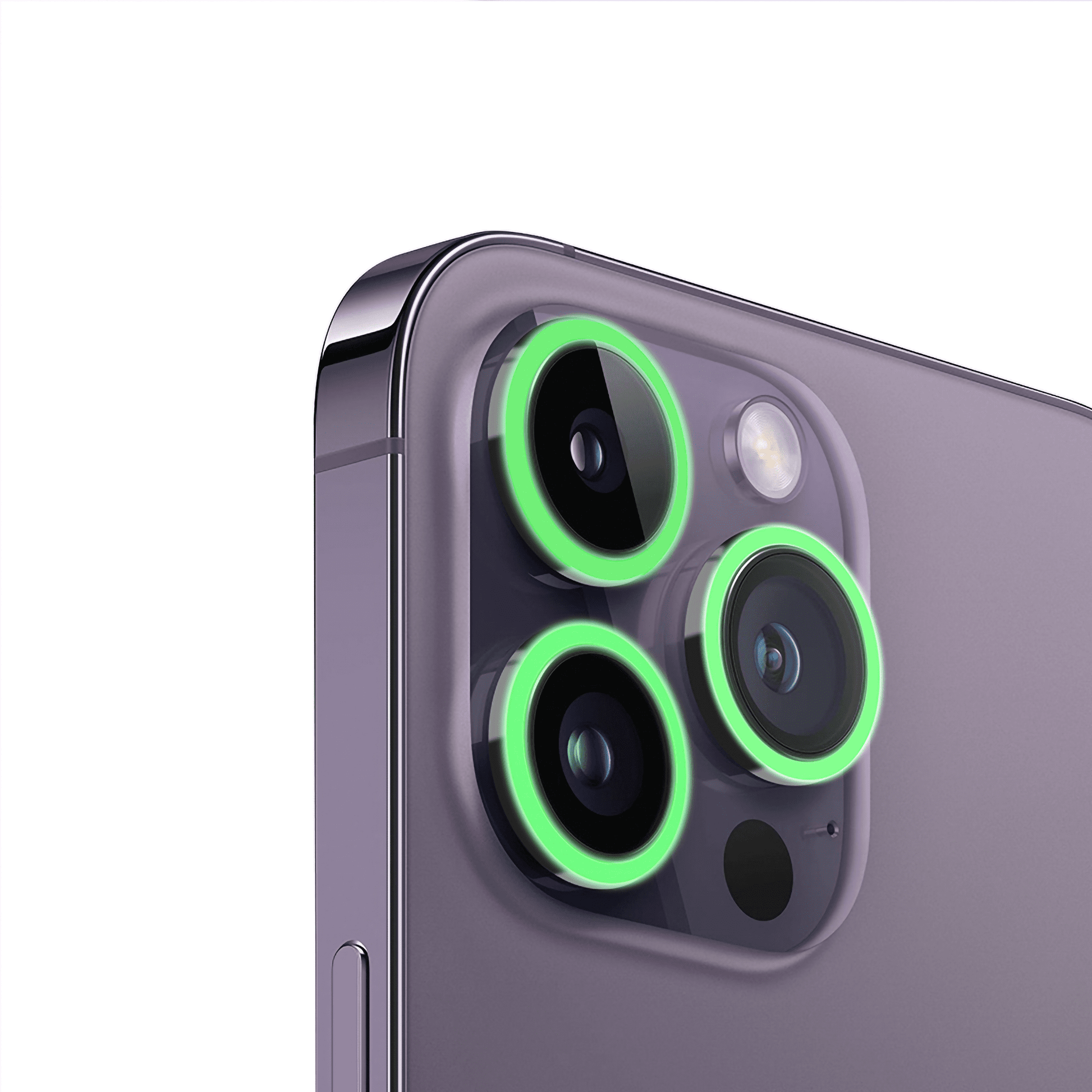 Camera Lens Protector - Glow Green - LoveHandle