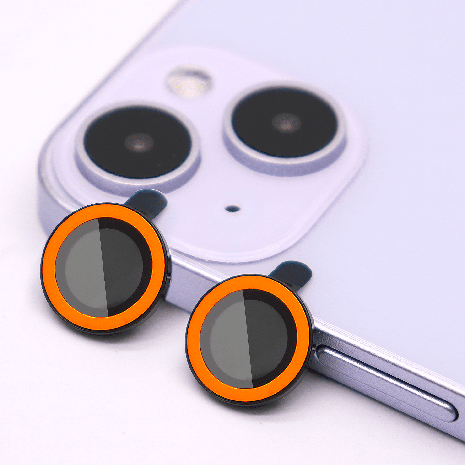 Camera Lens Protector - Glow Orange - LoveHandle
