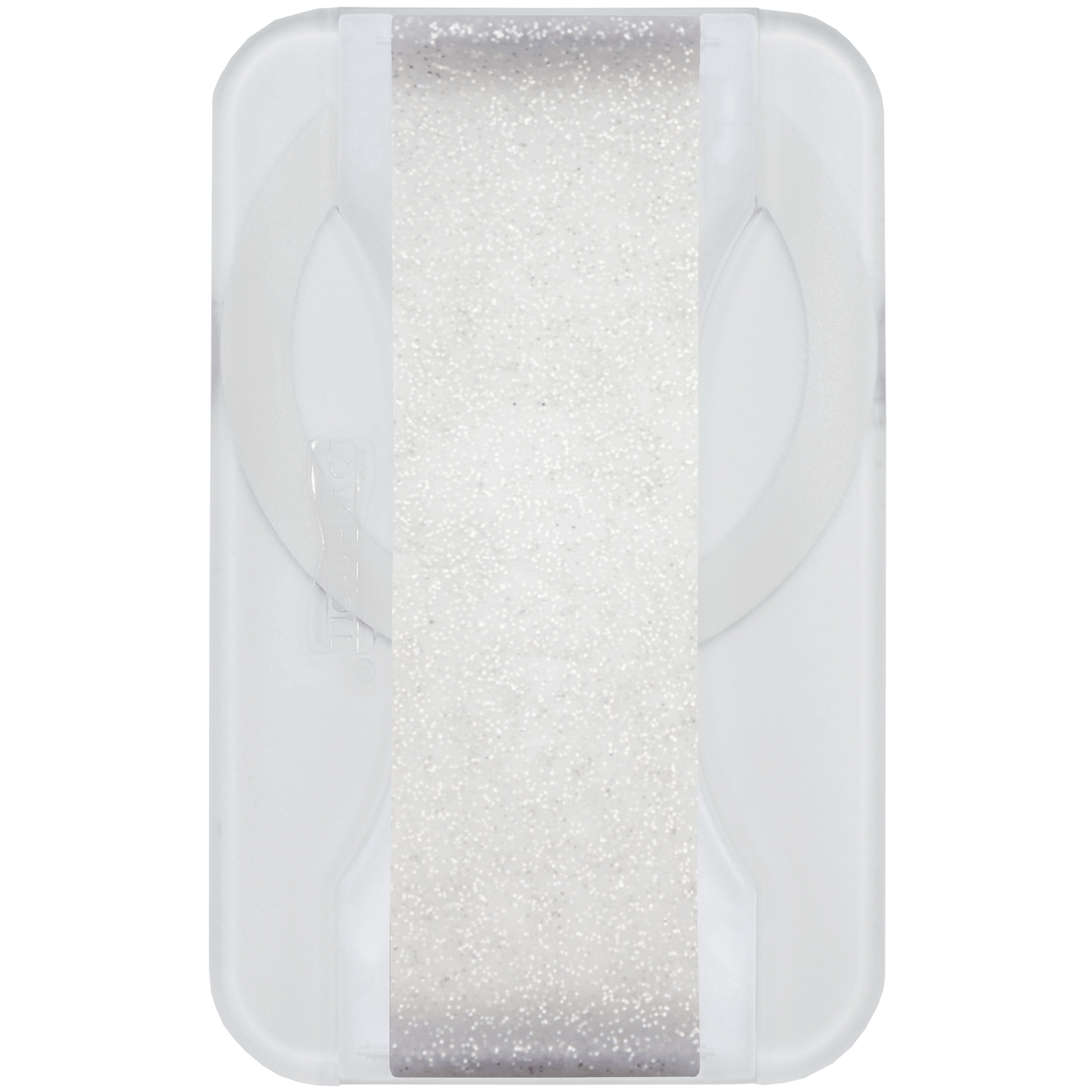 PRO para MagSafe: adaptador transparente con purpurina cristalina