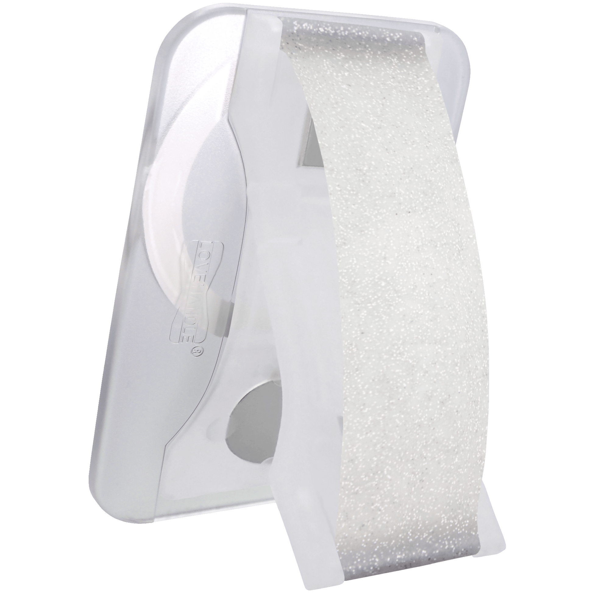 PRO para MagSafe: adaptador transparente con purpurina cristalina