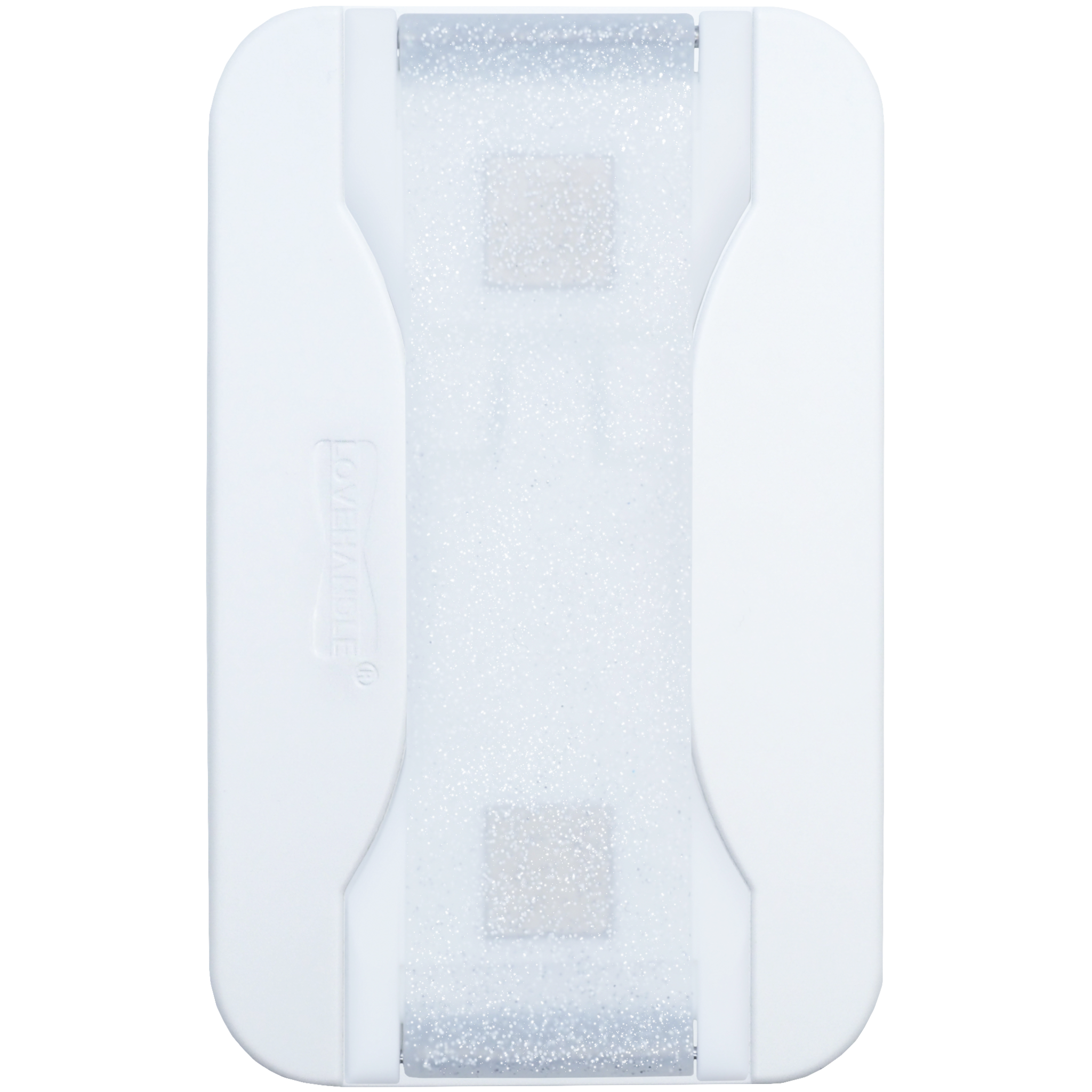 PRO for MagSafe® - Crystal Clear Glitter on White  Adapter