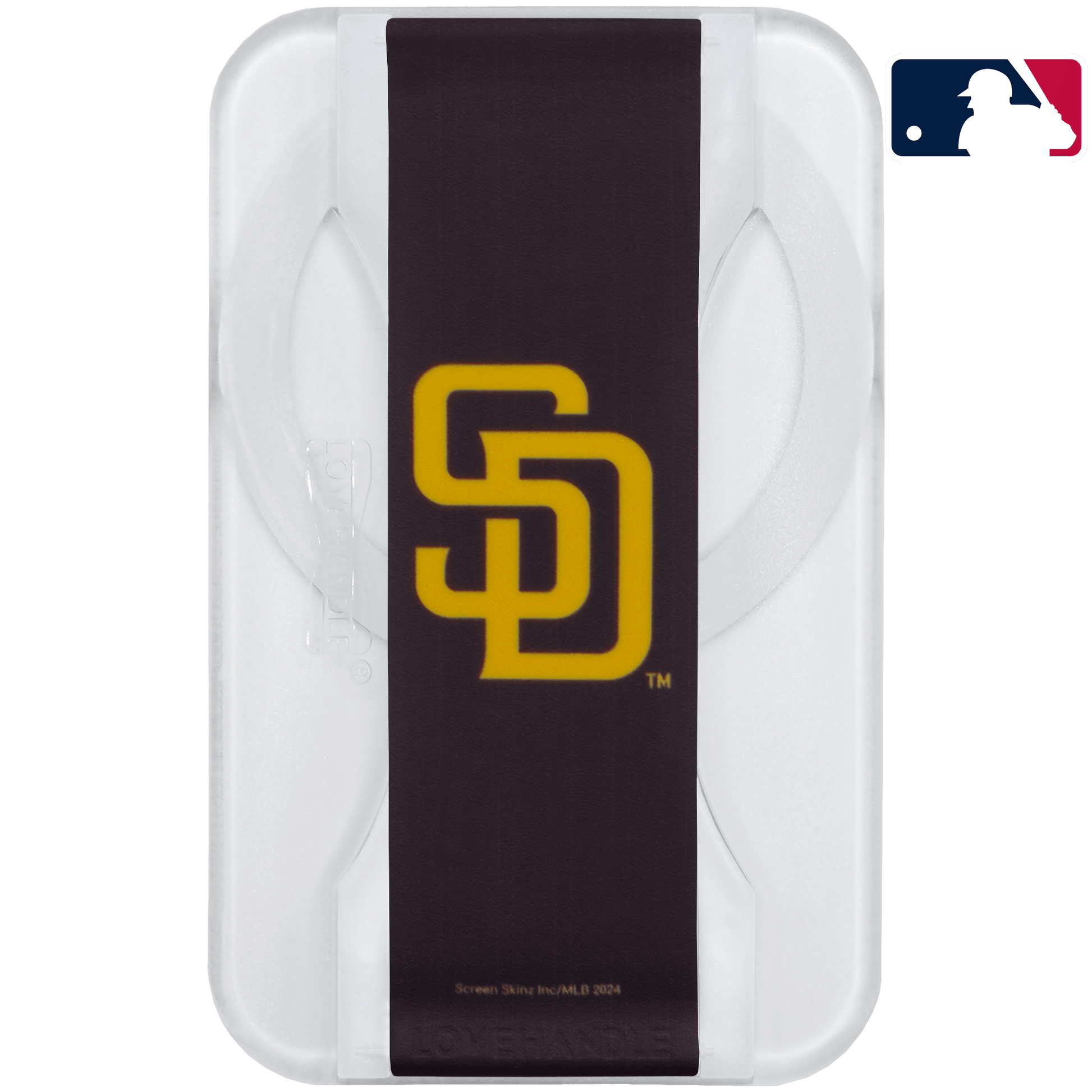 PRO para MagSafe: adaptador transparente con purpurina cristalina