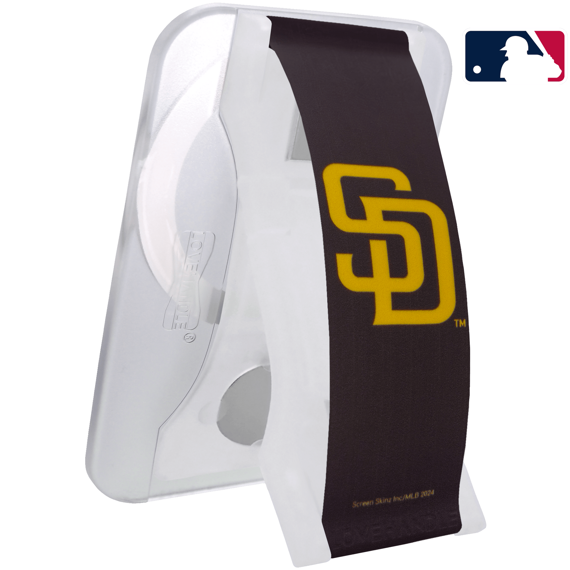 PRO para MagSafe: adaptador transparente con purpurina cristalina