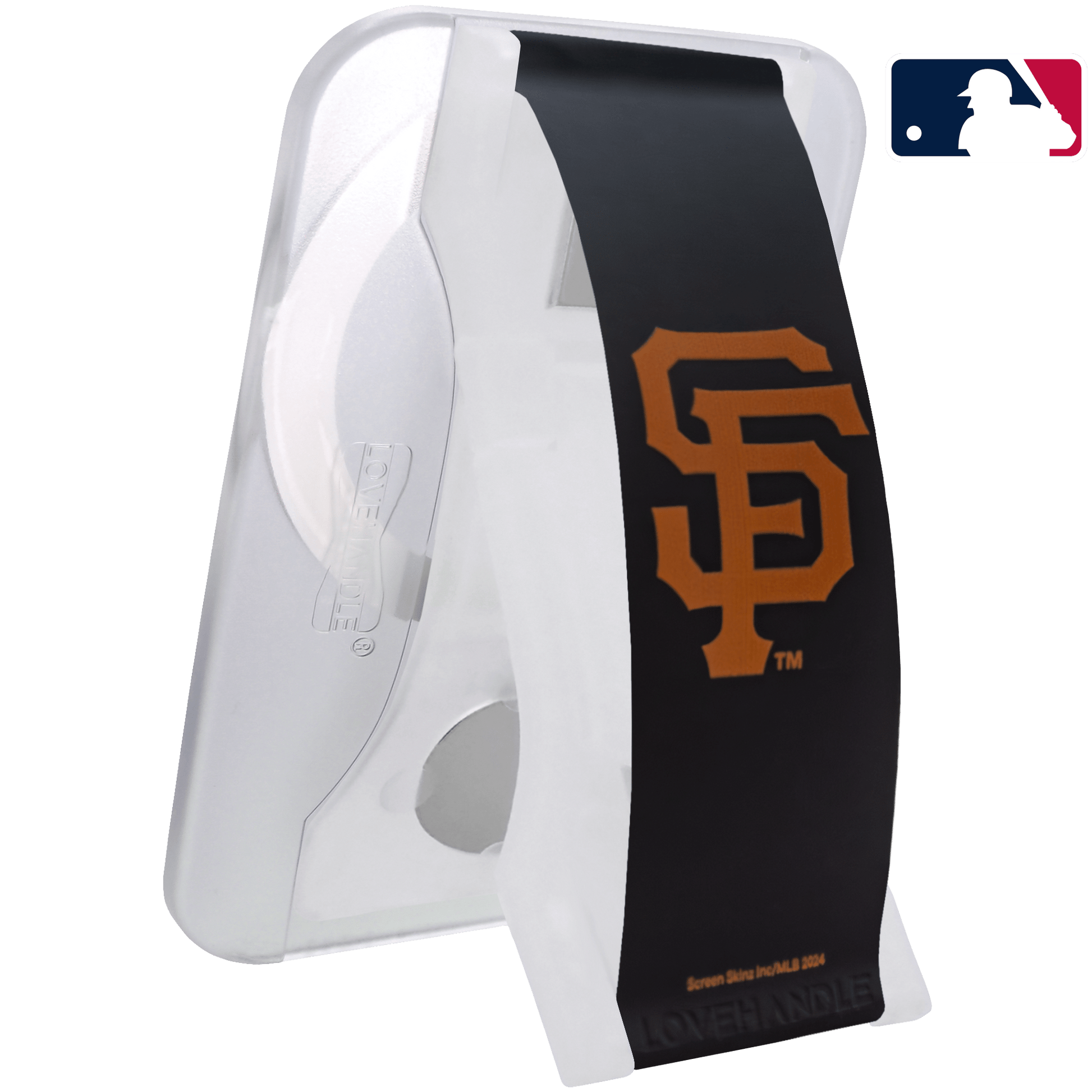 PRO para MagSafe: adaptador transparente con purpurina cristalina