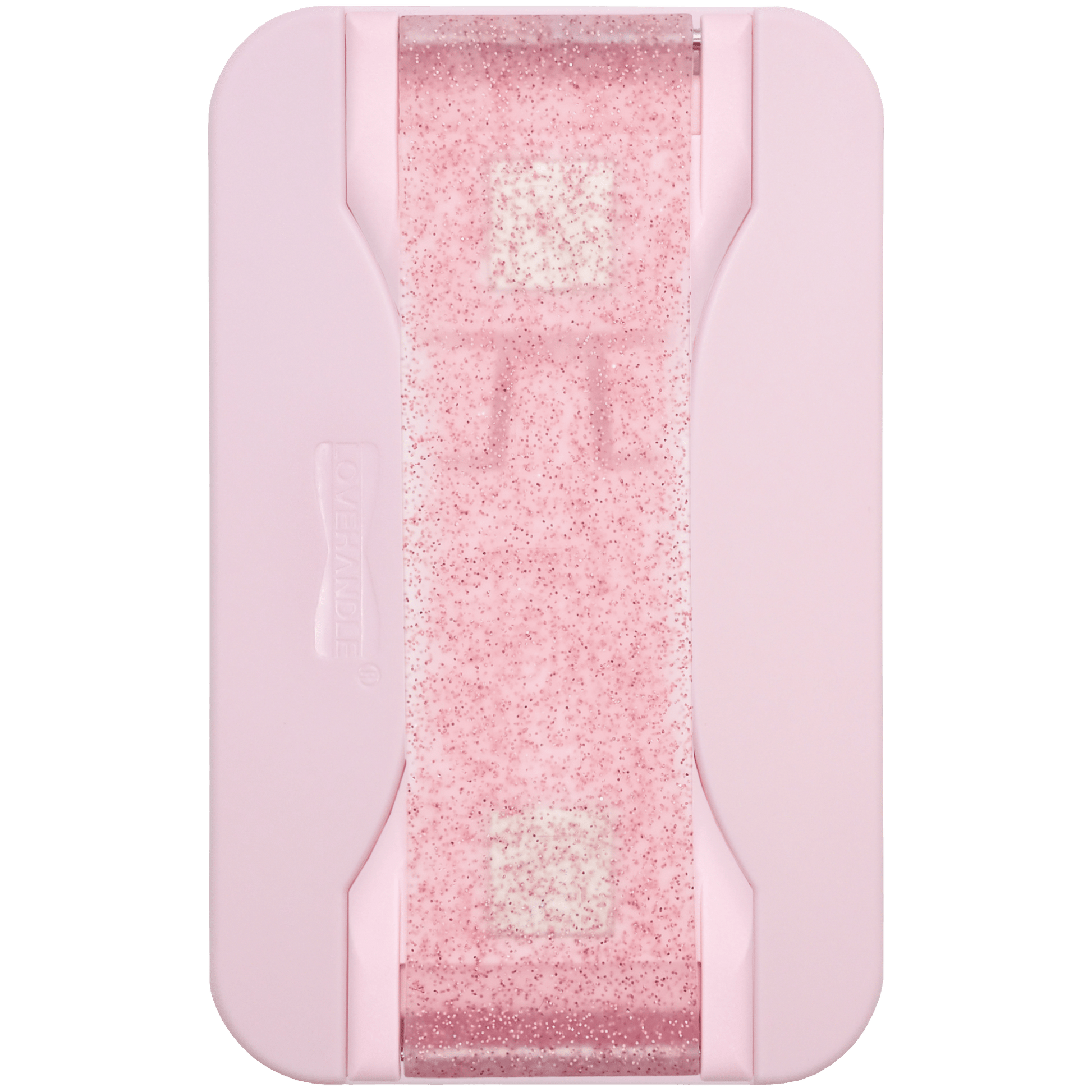 LoveHandle Kickstand Phone Grip - Pink Diamond Glitter