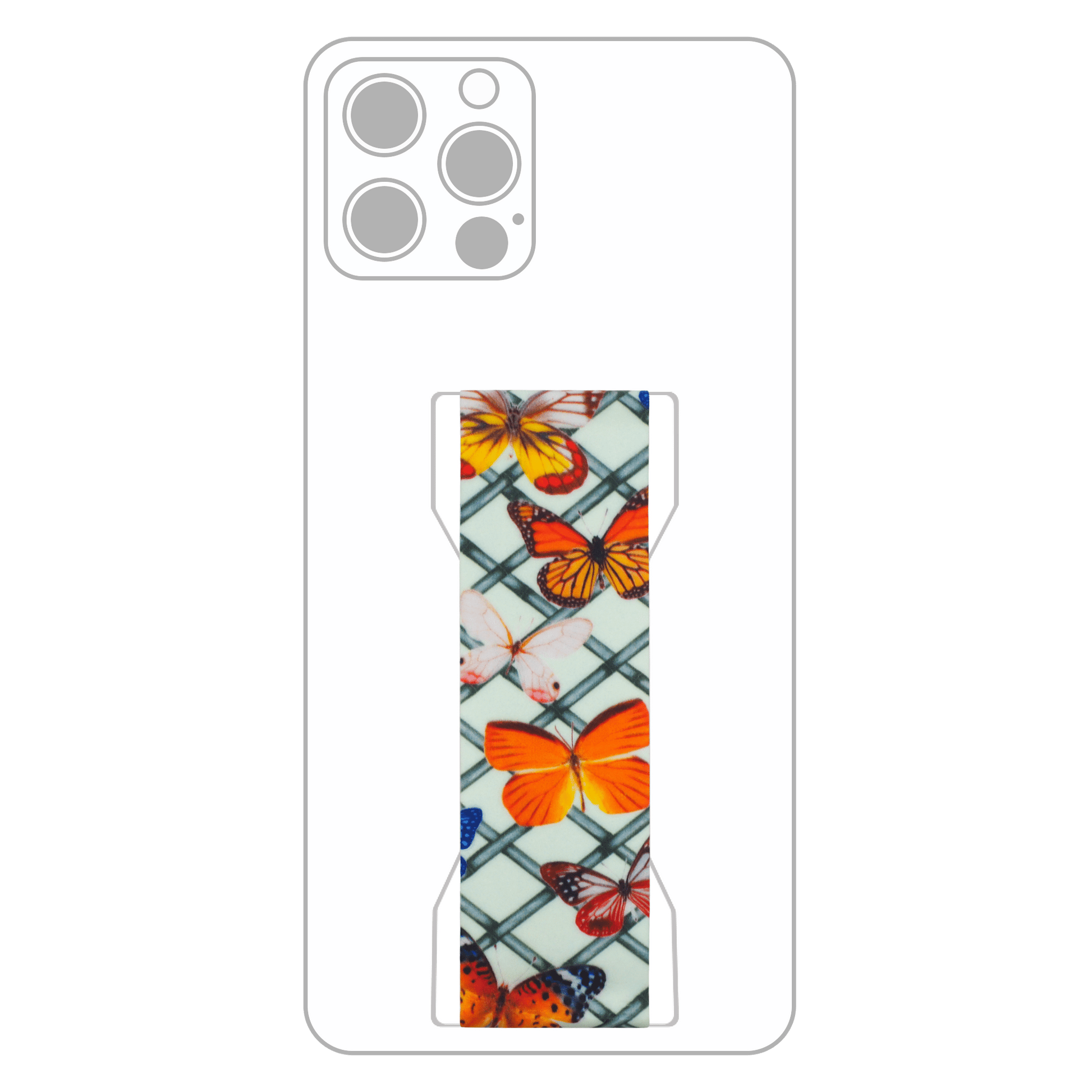 PRO Strap - Bamboo Butterflies