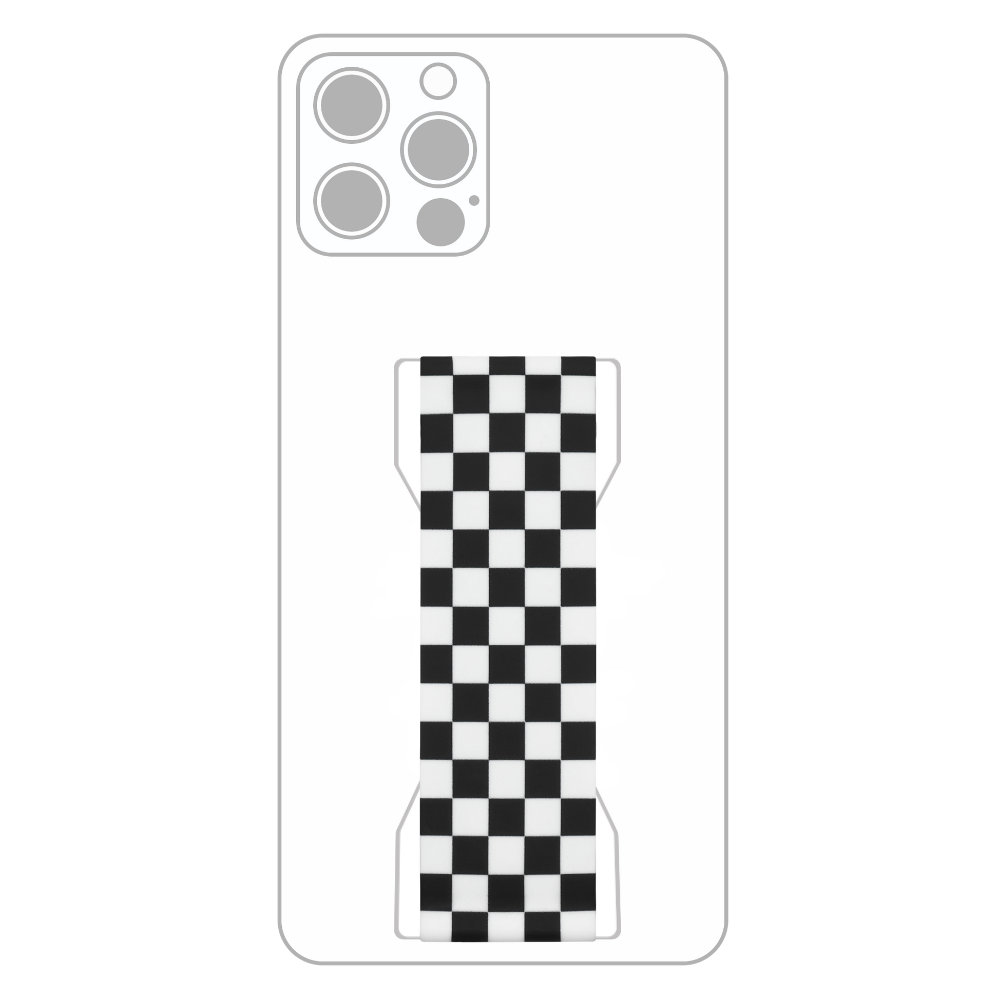 PRO Strap - Black and White Checkered