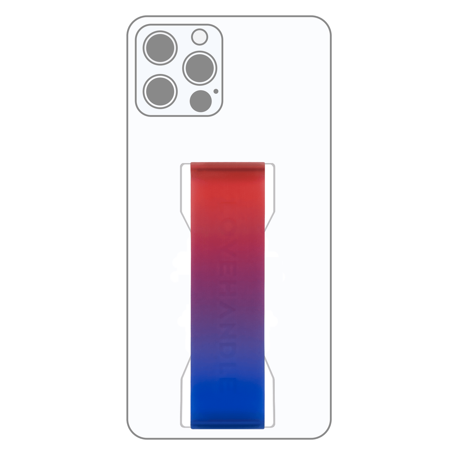 PRO Strap - Gradient Blue and Red