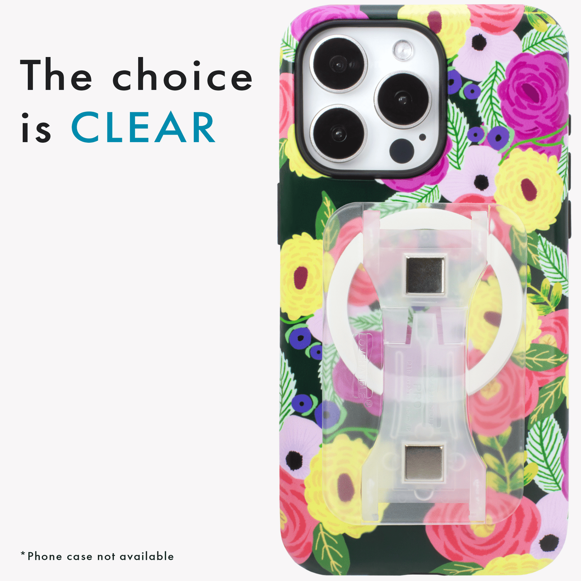 PRO para MagSafe - Diamante rosa brillante