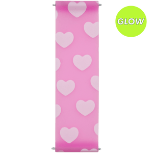 PRO Strap - Pink Hearts Glow