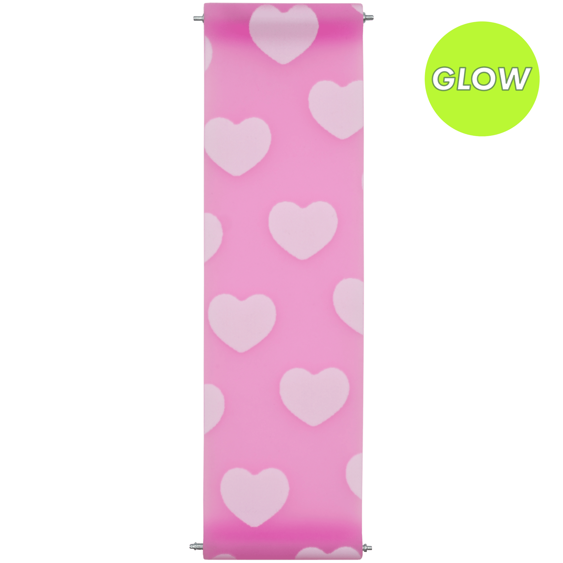 PRO Strap - Pink Hearts Glow
