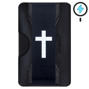 PRO Wallet for MagSafe - White Cross