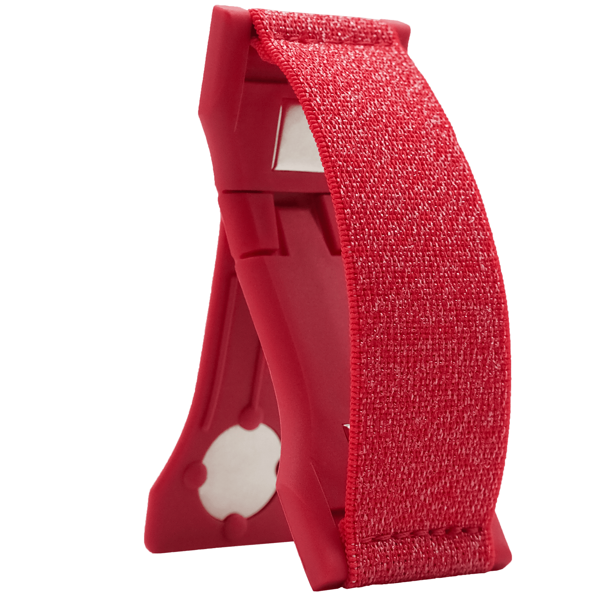 Paquete de bastón de caramelo con purpurina roja