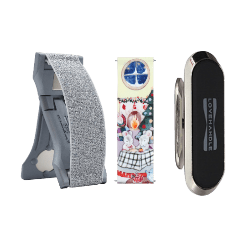 Paquete de criaturas acogedoras con brillo plateado