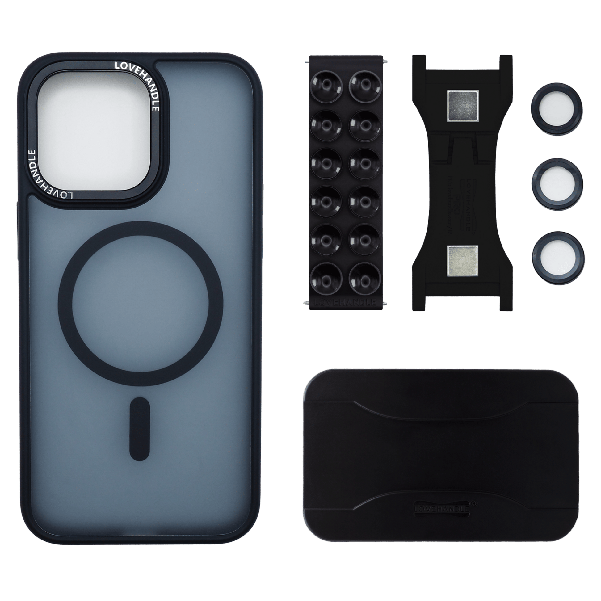 Total Package - PRO for MagSafe - Black Suction