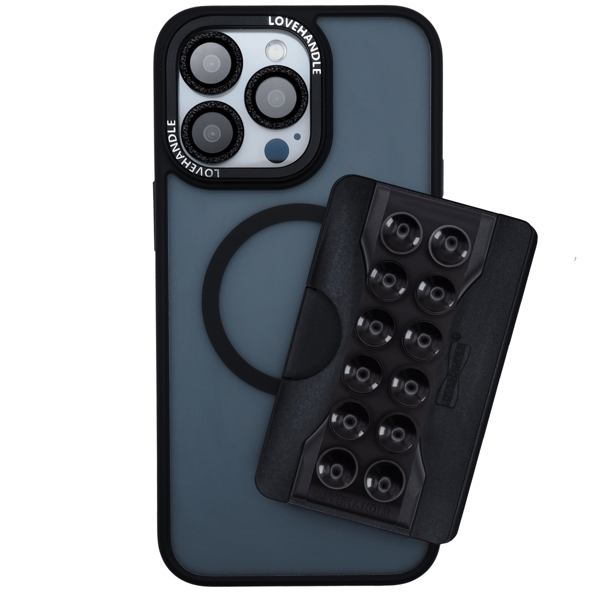 Total Package - PRO Wallet for MagSafe - Black Suction