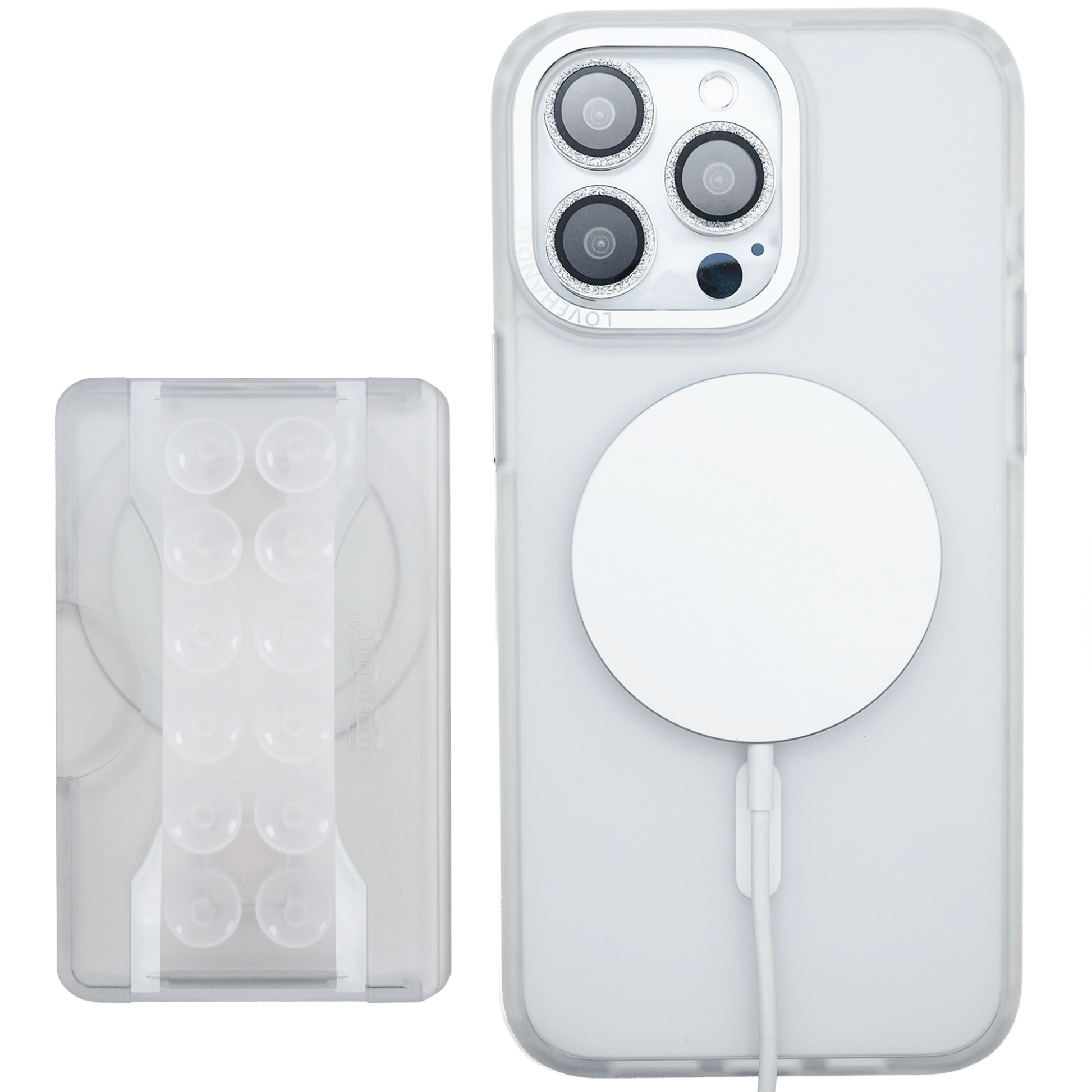 Total Package - PRO Wallet for MagSafe - Clear Suction