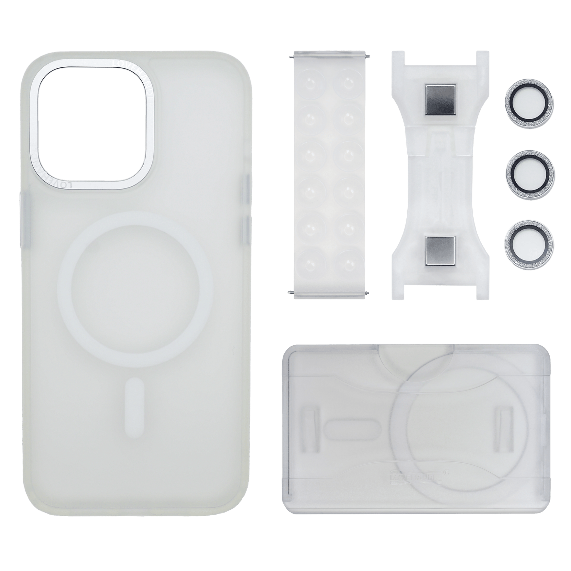 Total Package - PRO Wallet for MagSafe - Clear Suction