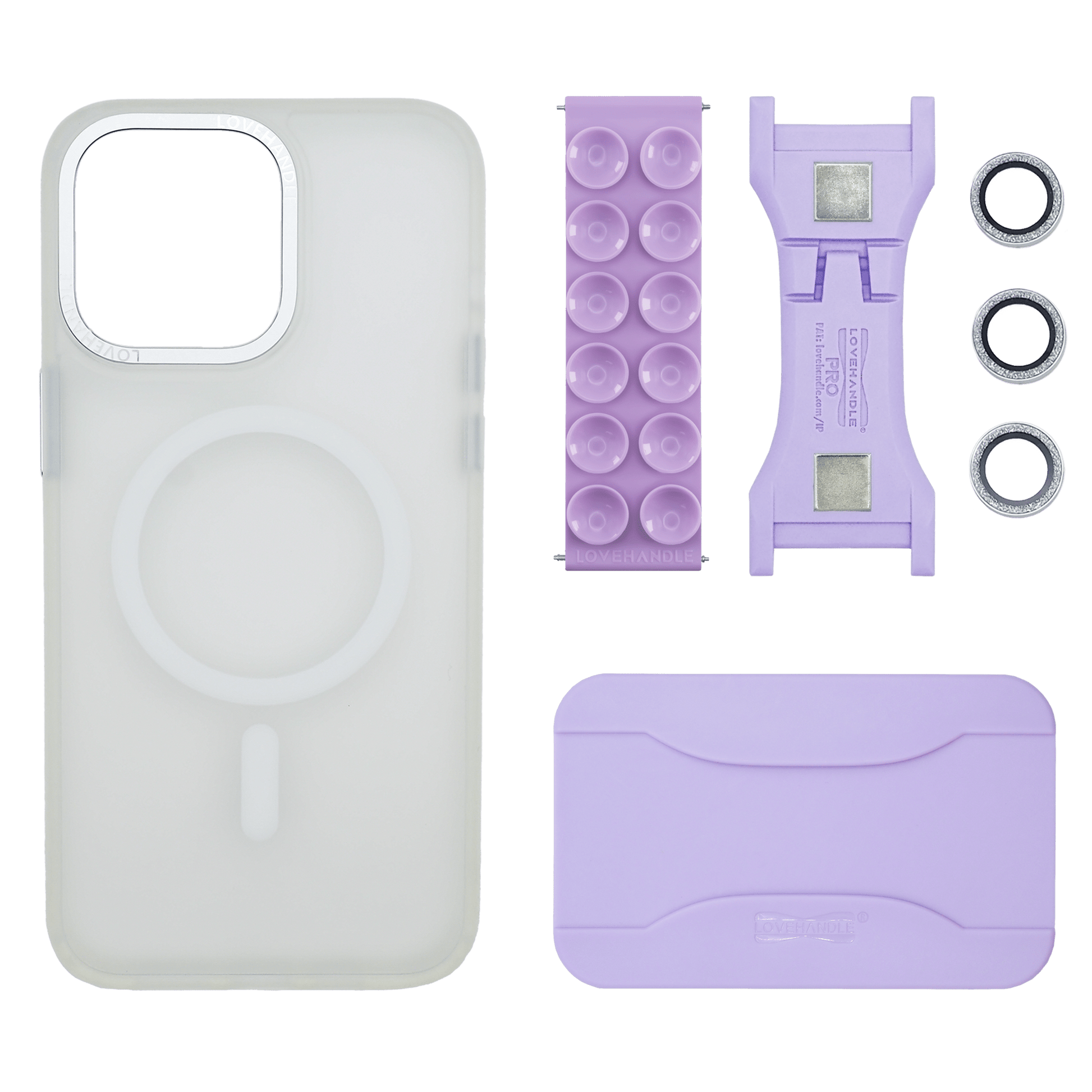 Total Package - PRO for MagSafe - Lavender Suction