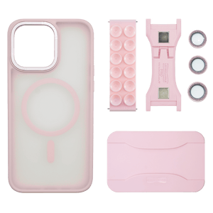 Total Package - PRO for MagSafe - Light Pink Suction