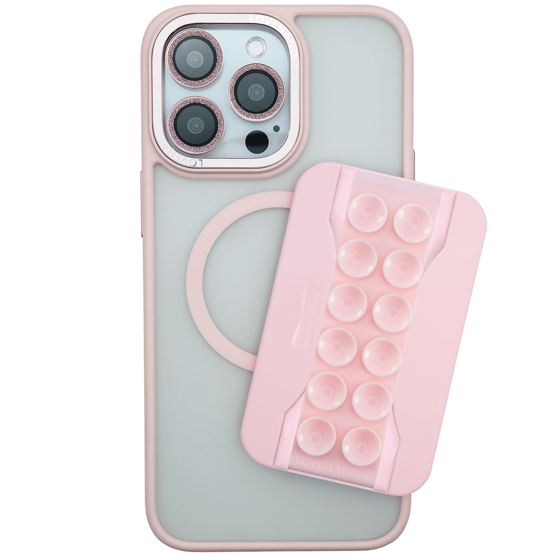 Total Package - PRO for MagSafe - Light Pink Suction