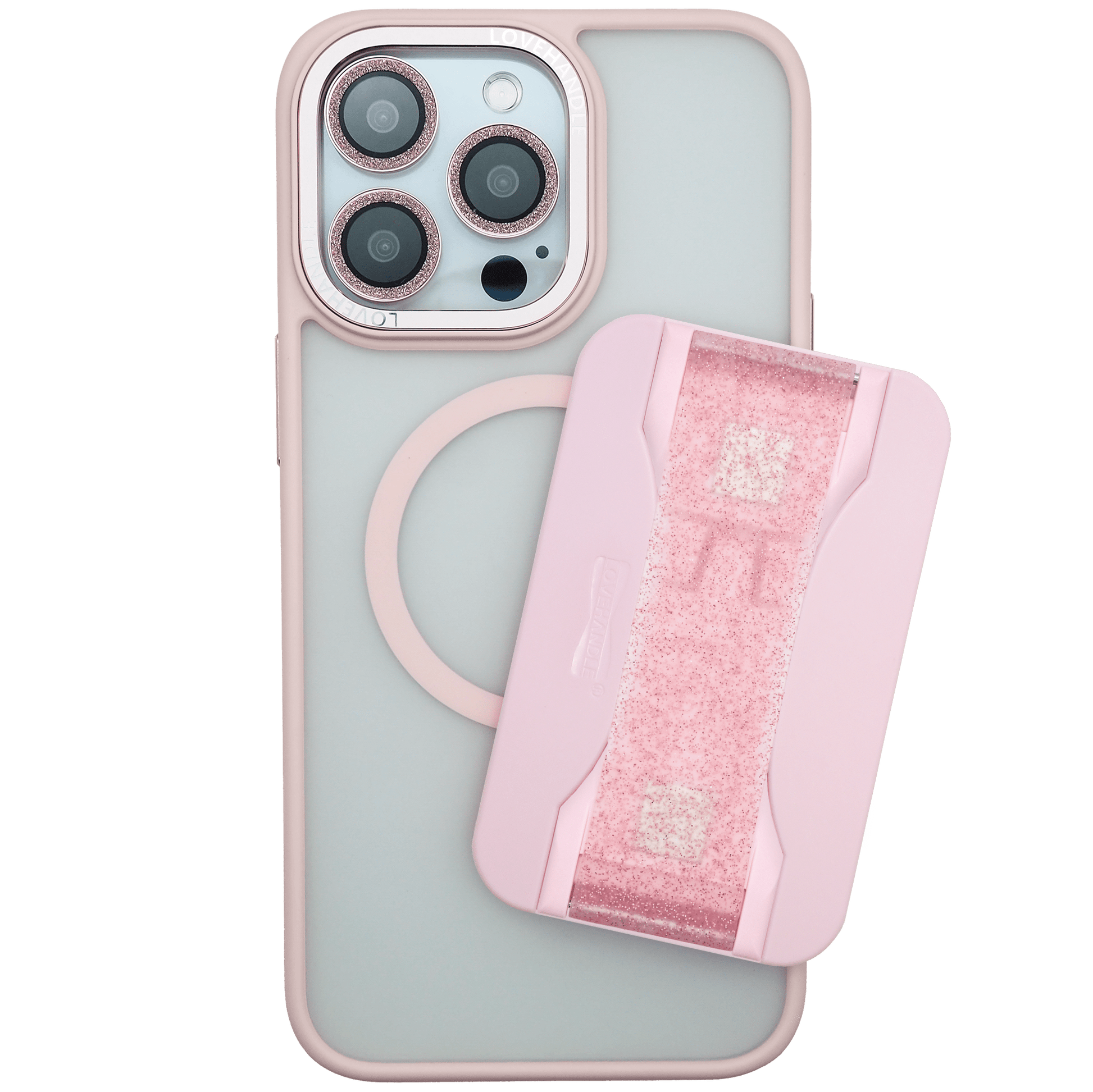 Total Package - PRO for Magsafe - Pink Diamond Glitter
