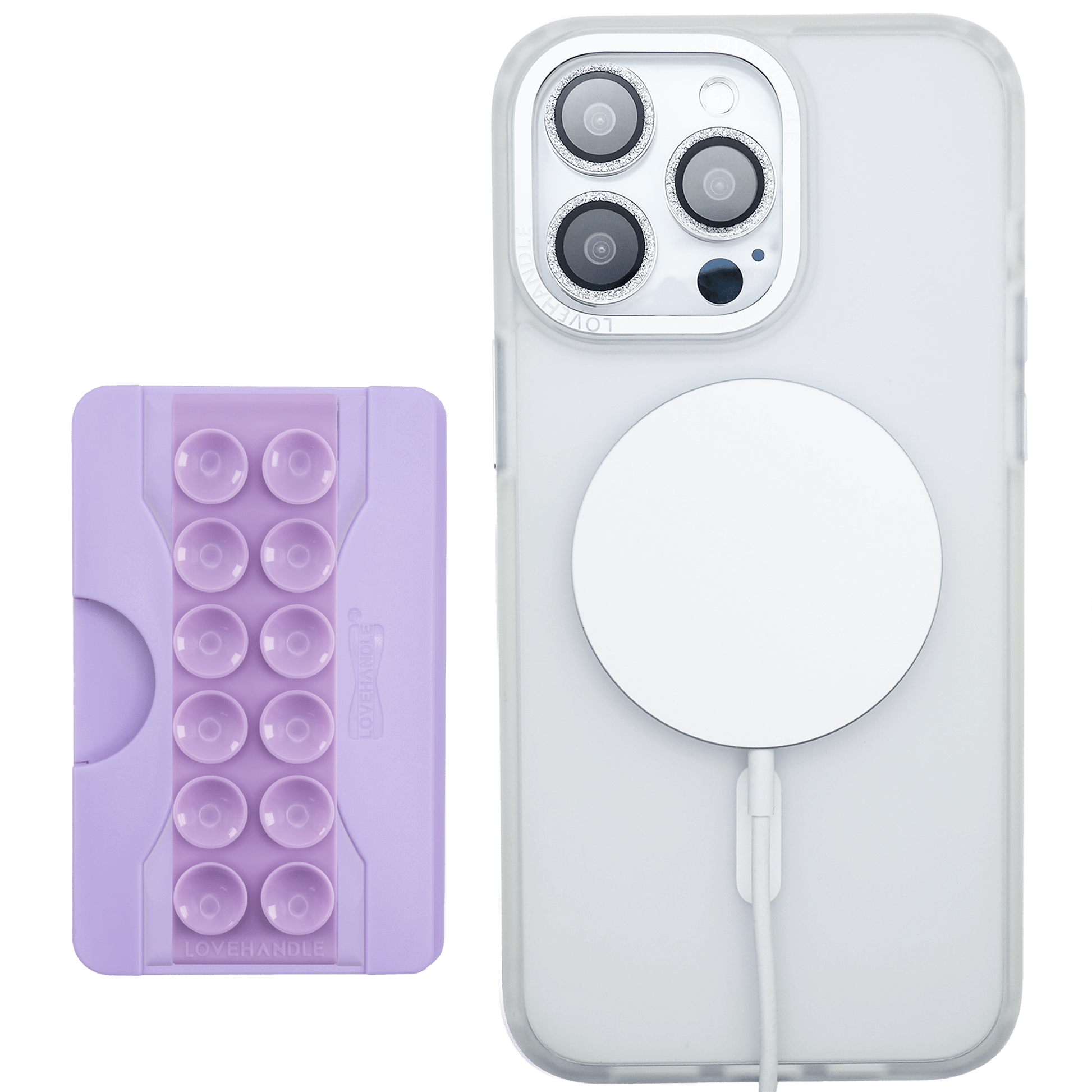 Total Package - PRO Wallet for MagSafe - Lavender Suction
