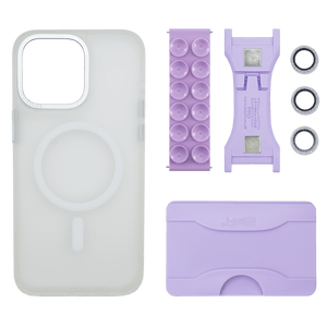 Total Package - PRO Wallet for MagSafe - Lavender Suction