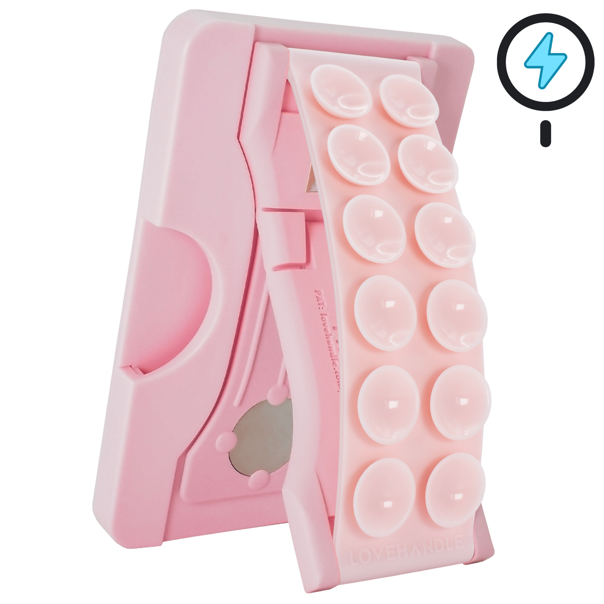 Total Package - PRO Wallet for MagSafe - Light Pink Suction
