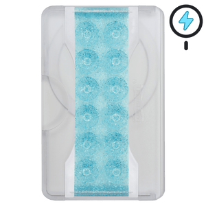 PRO Wallet for MagSafe - Blue Topaz Glitter Suction