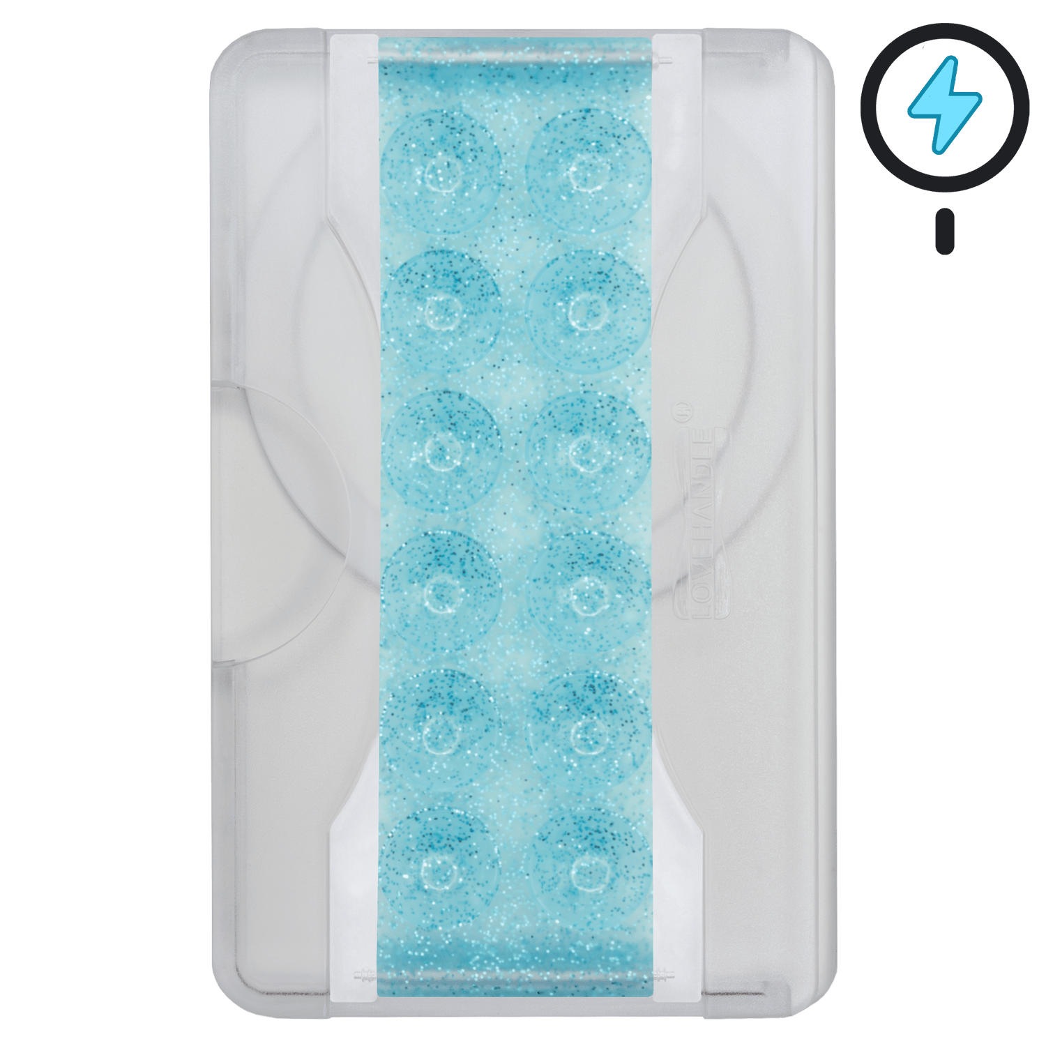 PRO Wallet for MagSafe - Blue Topaz Glitter Suction