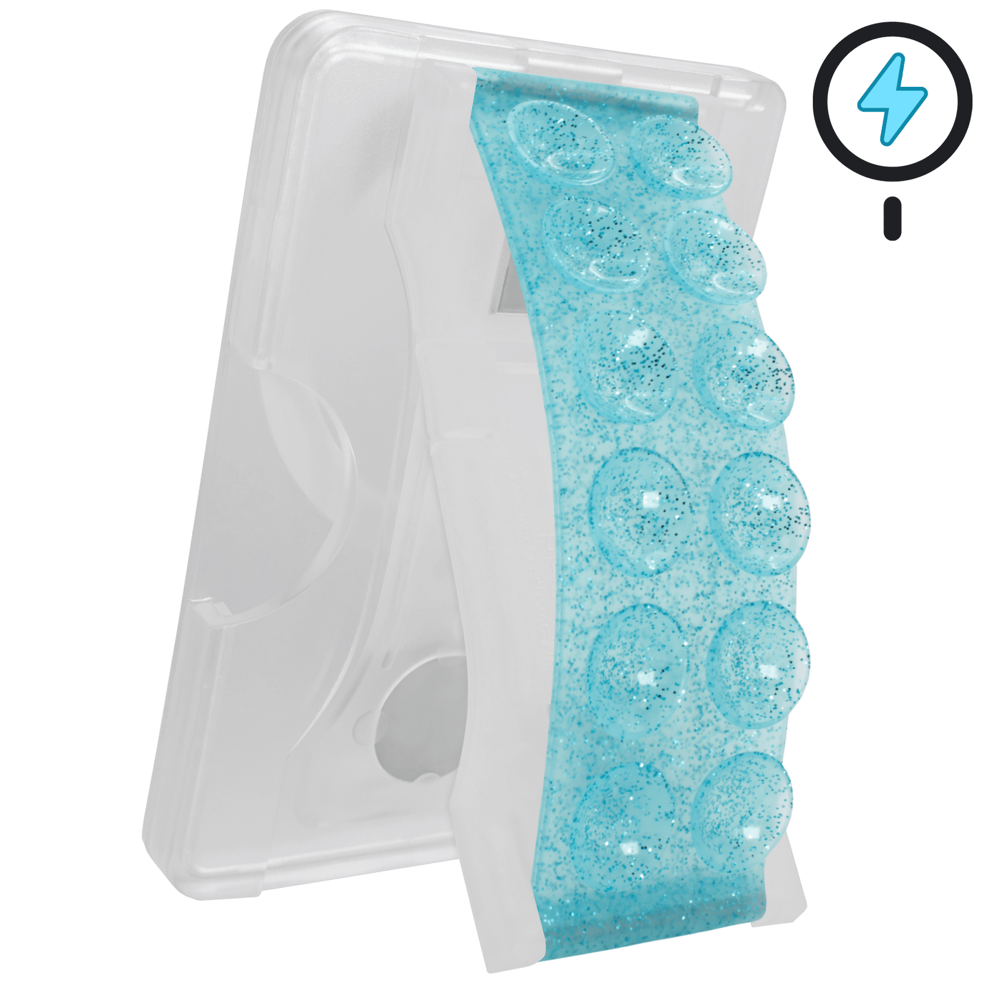 PRO Wallet for MagSafe - Blue Topaz Glitter Suction
