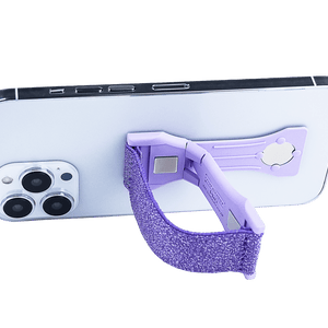 PRO - Elástico Purpurina Morado